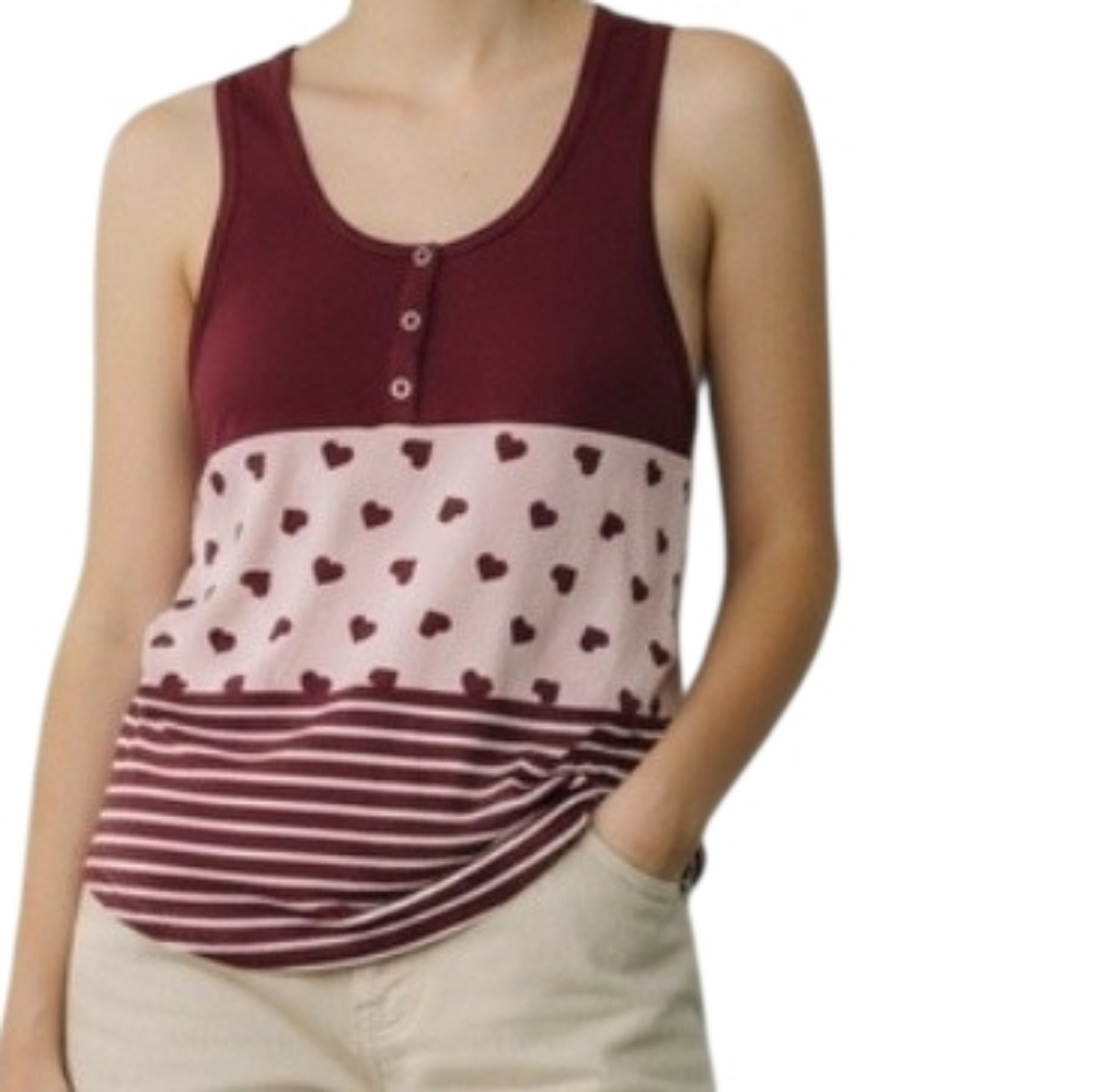 No Boundaries Burgundy Racerback Tank